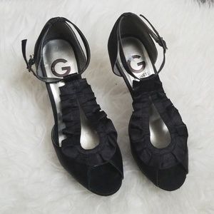 Guess black heels
